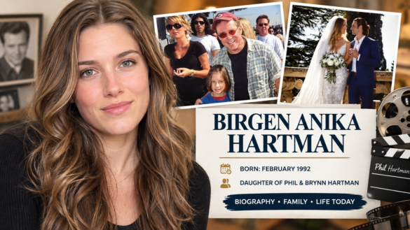 Birgen Anika Hartman biography featuring her family background, Phil Hartman connection, wedding, and life today